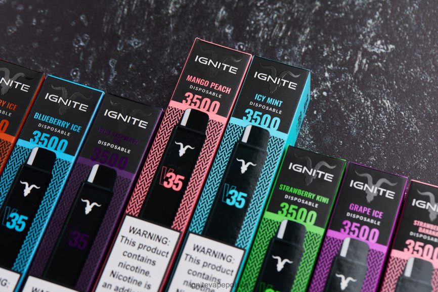 Ignite E Papieros Cena | IGNITE V35 vape pen 10 szt kiwi truskawkowe 0648NZ127